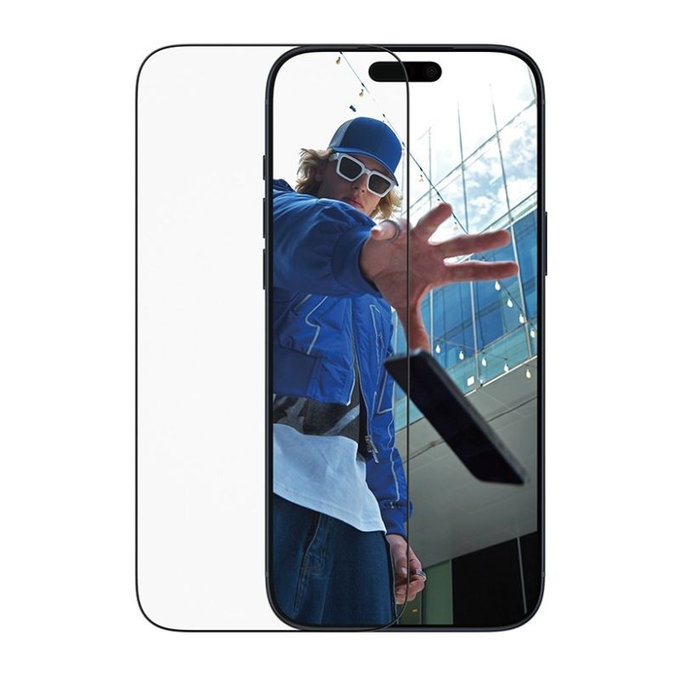 PanzerGlass - UWF edzett üveg aplikátorral iPhone 17 Pro Max, fekete