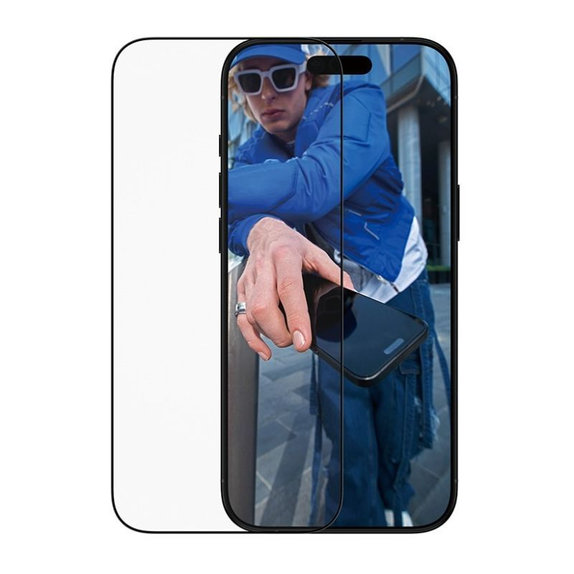 PanzerGlass - UWF edzett üveg aplikátorral iPhone 17 Air, fekete