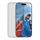 PanzerGlass - UWF 2-Way Privacy edzett üveg aplikátorral iPhone 17/16 Pro, fekete