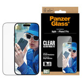 UWF edzett üveg applikátorral iPhone 17 Pro, Fekete, PanzerGlass