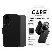 Wallet Tango Two-In-One tok MagSafe támogatással iPhone 17 készülékhez, Fekete, CARE