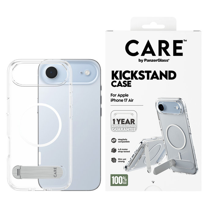 Tok Kickstand iPhone Air készülékhez, Átlátszó, PanzerGlass