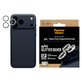 Hoops Kameralencse-védő iPhone 17 Pro Max/17 Pro/16 Pro Max/16 Pro készülékhez, Glitter Silver, PanzerGlass