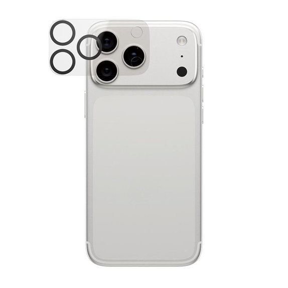 Objektívlencse védő PicturePerfect iPhone 17 Pro Max, átlátszó, PanzerGlass
