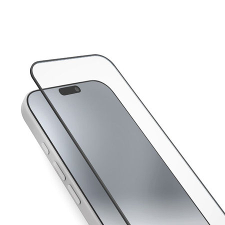 SBS - Full Cover edzett üveg iPhone 17 Air, fekete