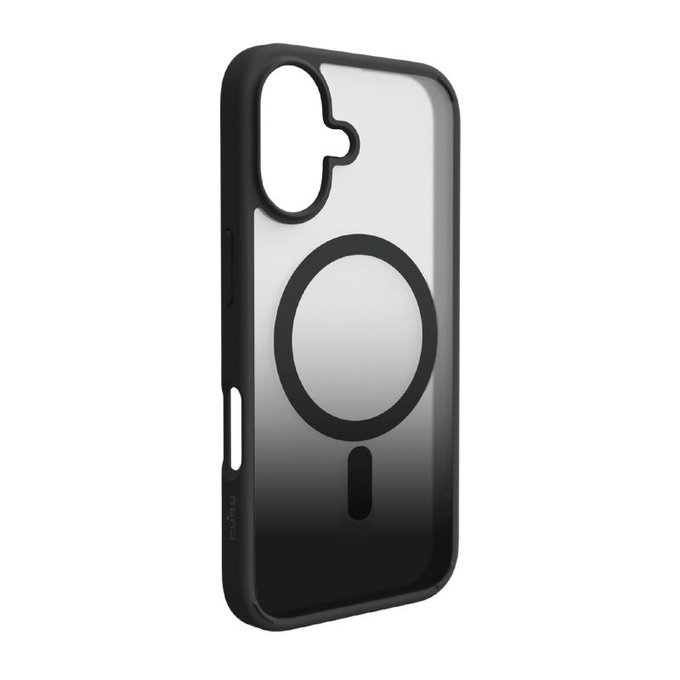 PURO - Gradient MagSafe tok iPhone 17, fekete