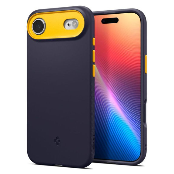 Spigen - Nano Pop MagSafe tok iPhone 17 Air, Blueberry Navy