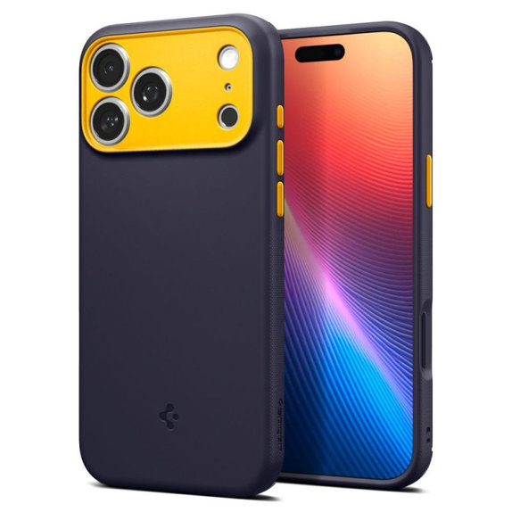 Spigen - Nano Pop MagSafe tok iPhone 17 Pro, Blueberry Navy