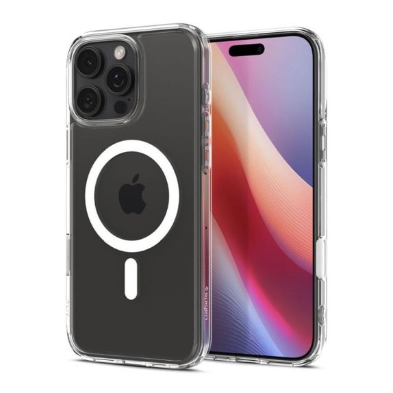 Spigen - Tok Ultra Hybrid "T" MagSafe iPhone 16 Pro, fehér