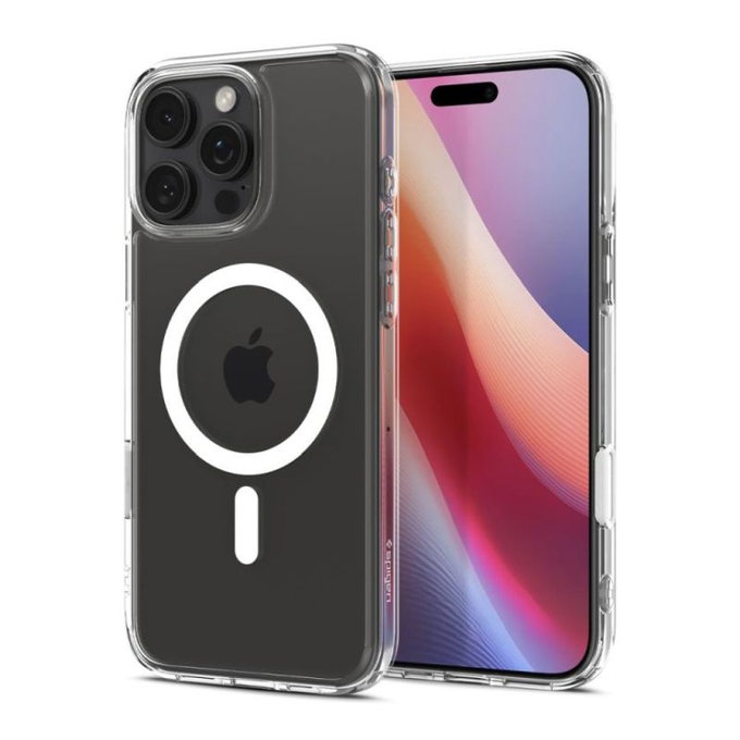 Spigen - Tok Ultra Hybrid "T" MagSafe iPhone 16 Pro, fehér