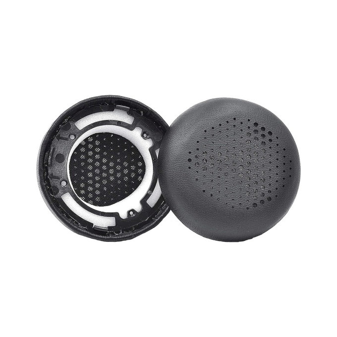 Csere fülpárnák AKG Y500 fejhallgatóhoz, Memóriahab + PU bőr, Fekete, 1 pár