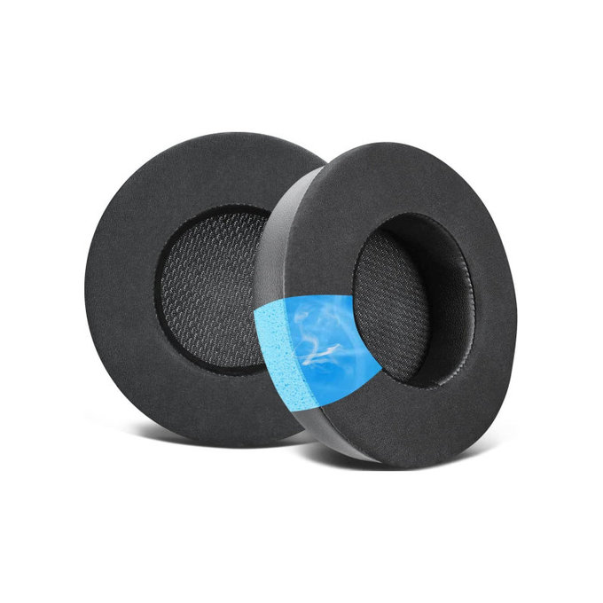 Csere fülpárnák Corsair Virtuoso RGB fejhallgatóhoz, Memóriahab + Textil, Fekete, Hűtő gél, 1 pár
