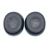 Csere fülpárnák Jabra Evolve2 30 fejhallgatóhoz, Memóriahab + PU bőr, Fekete, 1 pár