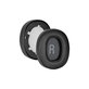 Csere fülpárnák JBL Tune 700BT, T750BT fejhallgatóhoz, Memóriahab + PU bőr, Fekete, 1 pár