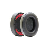 Csere fülpárnák JBL Synchros E55BT fejhallgatóhoz, Memóriahab + PU bőr, Fekete, 1 pár