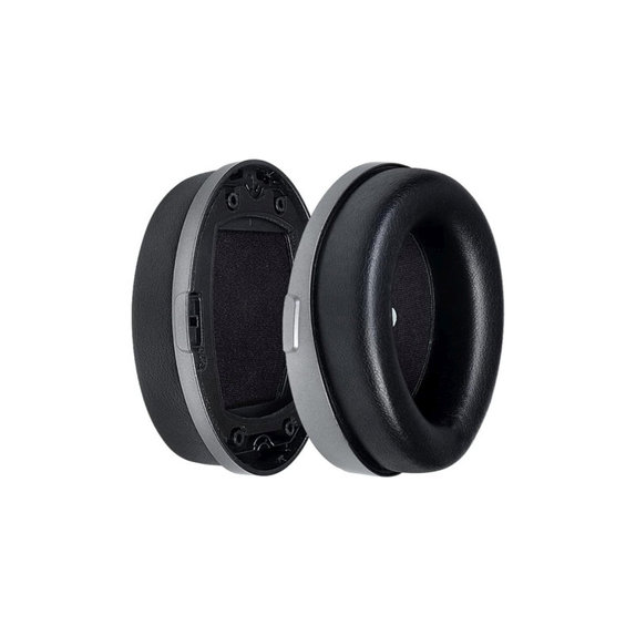 Csere fülpárnák Kingston HyperX Cloud Orbit S fejhallgatóhoz, Memóriahab + PU bőr, Fekete, 1 pár