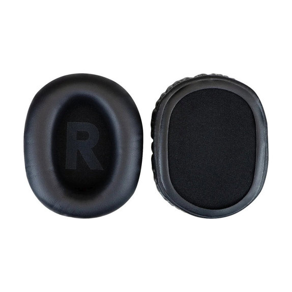 Csere fülpárnák Logitech G Pro X fejhallgatóhoz, Memóriahab + PU bőr, Fekete, 1 pár