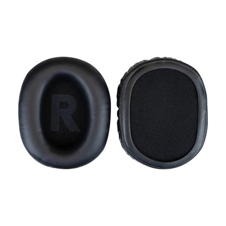 Csere fülpárnák Logitech G Pro X fejhallgatóhoz, Memóriahab + PU bőr, Fekete, 1 pár