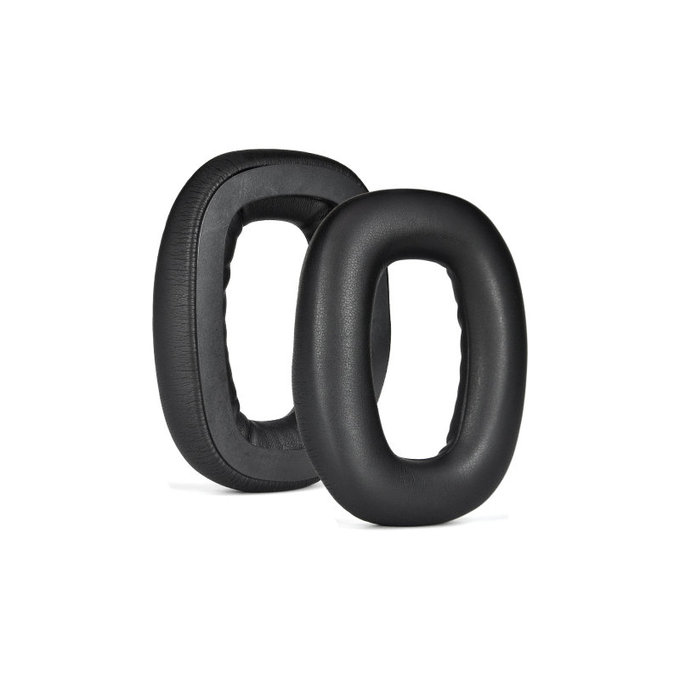 Mágneses csere fülpárnák Logitech Astro A30 fejhallgatóhoz, Memóriahab + PU bőr, Fekete, 1 pár