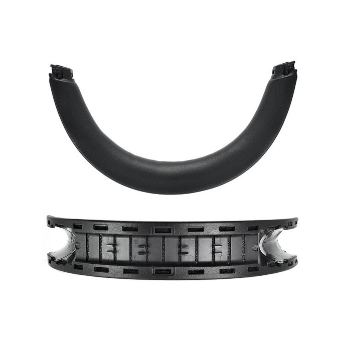 Csere Headband Microsoft Xbox Series fejhallgatóhoz, bőr, Fekete