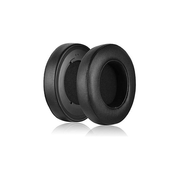 Csere fülpárnák Razer Nari 7.1 THX fejhallgatóhoz, Memóriahab + PU bőr, Fekete, 1 pár