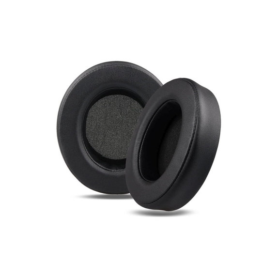 Csere fülpárnák Razer Kraken Pro V2 7.1 fejhallgatóhoz, Memóriahab + PU bőr, Fekete, Hűtő gél, 1 pár