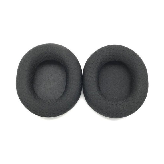 Csere fülpárnák Steelseries Arctics 1, 3, 5, 7, 9 Pro fejhallgatóhoz, Memóriahab + Textil, Fekete, 1 pár