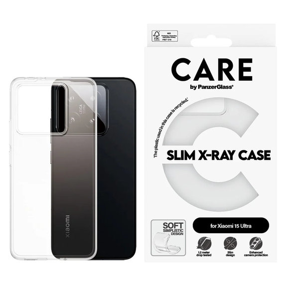 Tok X-Ray Xiaomi 15 Ultra készülékhez, Átlátszó, PanzerGlass