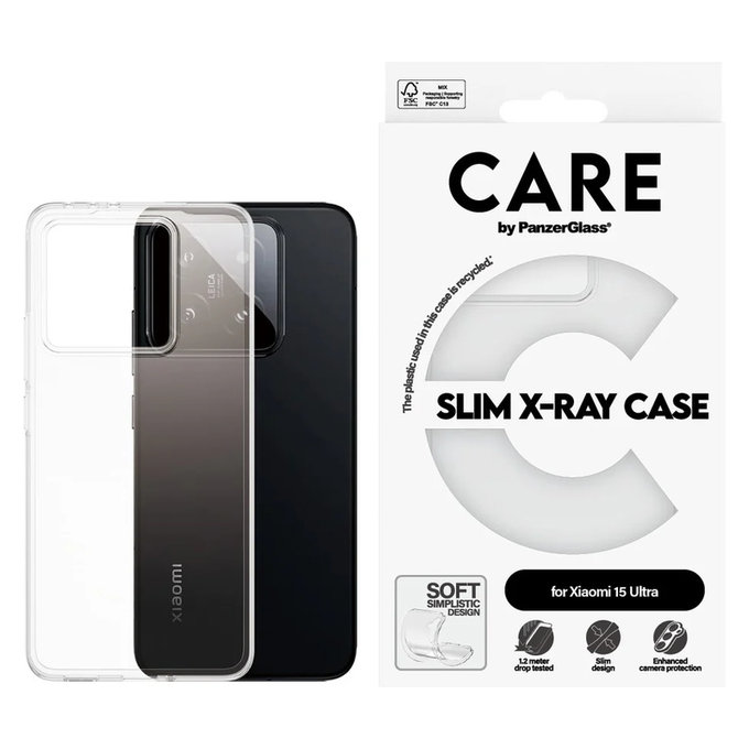 Tok X-Ray Xiaomi 15 Ultra készülékhez, Átlátszó, PanzerGlass