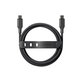 USB-C kábel, 60 W, Racing, 1, 2 m, Space Black, empower