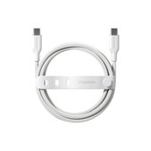 USB-C kábel, 60 W, Racing, 2 m, Ezüst-fehér, empower