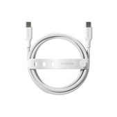 USB-C kábel, 240 W, Racing, 1,2 m, ezüst-fehér, empower