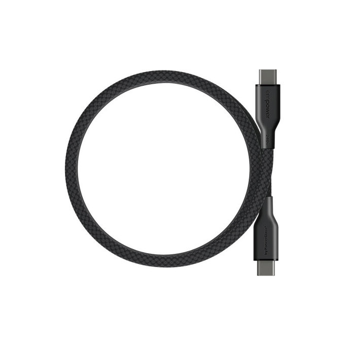 USB-C kábel, 240 W, Magnetic, 1, 5 m, Space Black, empower
