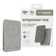 Vezeték nélküli PowerBank 5000 mAh, 20 W, MagSafe kompatibilis, Qi2/USB-C, Titán, empower