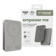 Vezeték nélküli PowerBank 10000 mAh, 20 W, MagSafe kompatibilis, Qi2/USB-C, Titán, empower