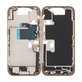 Apple iPhone 16 Pro - Középső Keret + Bekapcsoló-, Hangerő- és Kamera Gombok (Desert Titanium)