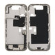 Apple iPhone 16 Pro - Középső Keret + Bekapcsoló-, Hangerő- és Kamera Gombok (Natural Titanium)