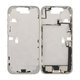 Apple iPhone 16 Pro Max - Középső Keret + Bekapcsoló-, Hangerő- és Kamera Gombok (White Titanium)