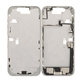 Apple iPhone 16 Pro Max - Középső Keret + Bekapcsoló-, Hangerő- és Kamera Gombok (White Titanium)