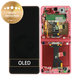 Samsung Galaxy Z Flip 7 F766B - LCD Kijelző + Érintőüveg + Keret (Coralred) - GH82-37581D Genuine Service Pack