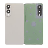 Samsung Galaxy S25 Edge - Akkumulátor Fedőlap Komplett (Titanium Silver)