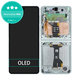 Samsung Galaxy Z Flip 7 F766B - LCD Kijelző + Érintőüveg + Keret (Mint) OLED