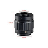 CTV Adapter 1X trinokuláris mikroszkóphoz, C-Mount