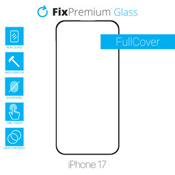 FixPremium FullCover Glass - Edzett üveg - iPhone 17
