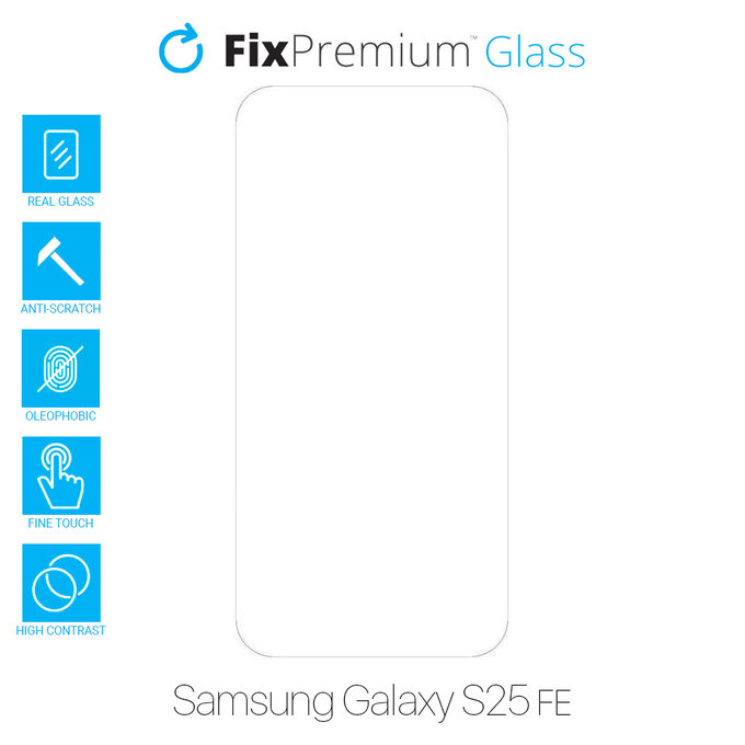 FixPremium Glass - Edzett üveg - Samsung Galaxy S25 FE