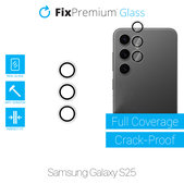 FixPremium Glass - Edzett Üveg Hátsó Kamerához Keret Nélkül Samsung S25