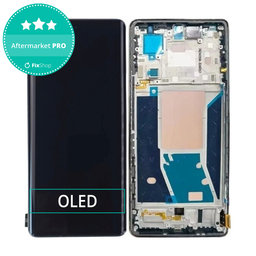 Infinix Note 40 Pro 5G - LCD Kijelző + Érintőüveg + Keret OLED