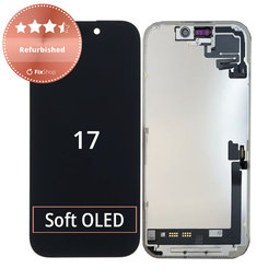 Apple iPhone 17 - LCD Kijelző + Érintőüveg + Keret Refurbished