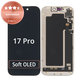 Kijelző iPhone 17 Pro, Érintőüveg kerettel, Refurbished