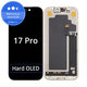Kijelző Hard OLED iPhone 17 Pro, Érintőüveg kerettel, FixPremium